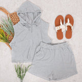 Cropped Hoodie Lounge Set