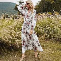 Love Floral Boho Kleid 