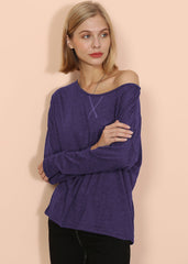 Lux Boatneck Long Sleeve Top