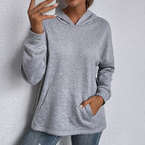 Relaxed Back Lace Crochet Hoodie