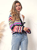 Knitted Boho Cardigan Sweater