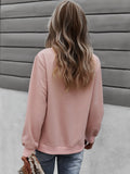Half Button Front Sweater