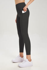 Leggings suaves de tiro alto con bolsillos finos