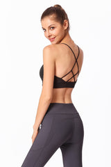 Low Scoop Twist Sports Bra