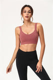 Contour Seam Double Strap Fitness Sports Bra