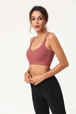 Contour Seam Double Strap Fitness Sports Bra