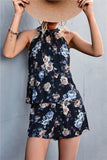 Halter Neck Vintage Floral Coordinates