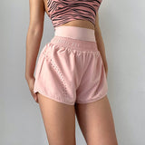 High Waisted Lined Active Shorts