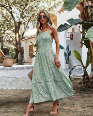 Vestido de verano con estampado floral