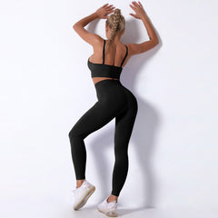 Racerback- und Flow-Leggings-Set