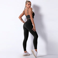 Racerback- und Flow-Leggings-Set