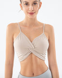 Twist Front Sports Bra