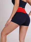 Crossing Waistband Active Shorts