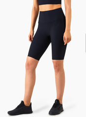 Pantalones cortos de ciclista de cintura alta