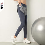 Faux Two-Piece Legging with Active Shorts