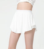 Loose Ruffled Active Skort