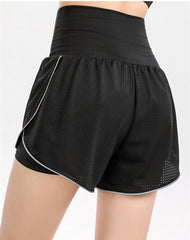 Doppelt gefütterte Active-Shorts