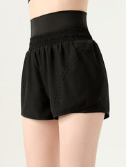 Aktive Shorts mit hohem Bund