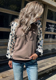 Multicolor Leopard Two Tone Sweater