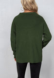 Functional Zipper Sleeve Sweater