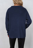 Functional Zipper Sleeve Sweater
