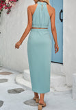 Halter Top and Wrap Skirt Coordinates