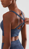 Soft Buttery Criss Cross Back Fitness Sports Bra