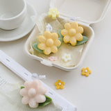 Flower Shaped Pastel Candle