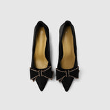 Block Heeled Pumps for evening party