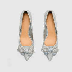 Zapatos de tacón de bloque para fiesta de noche 