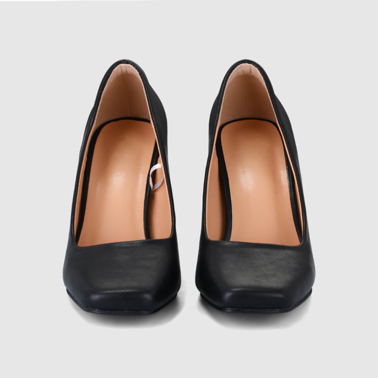 Chunky Block Heel Working Pumps