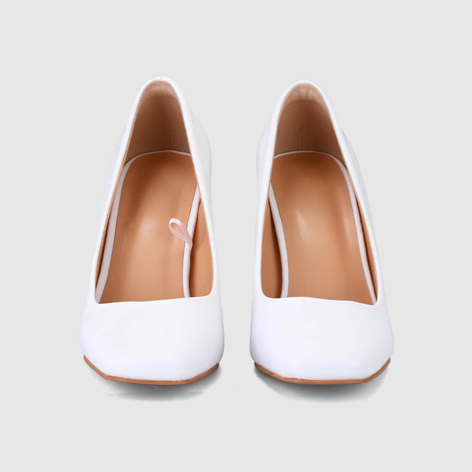 Chunky Block Heel Working Pumps