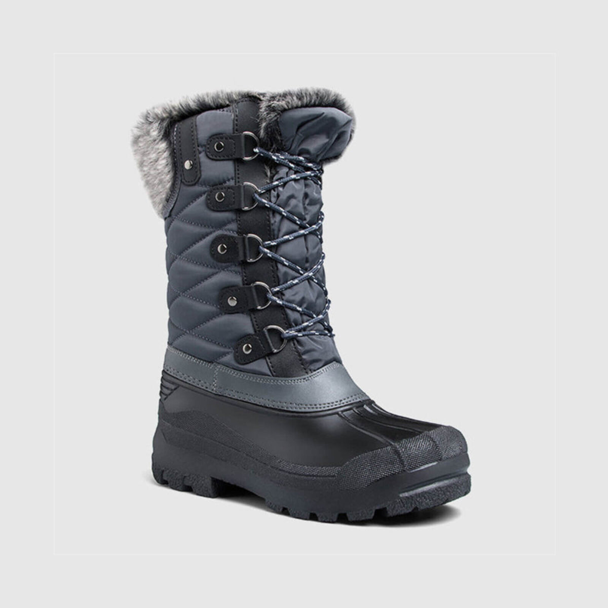 Botas de nieve impermeables con forro de piel 