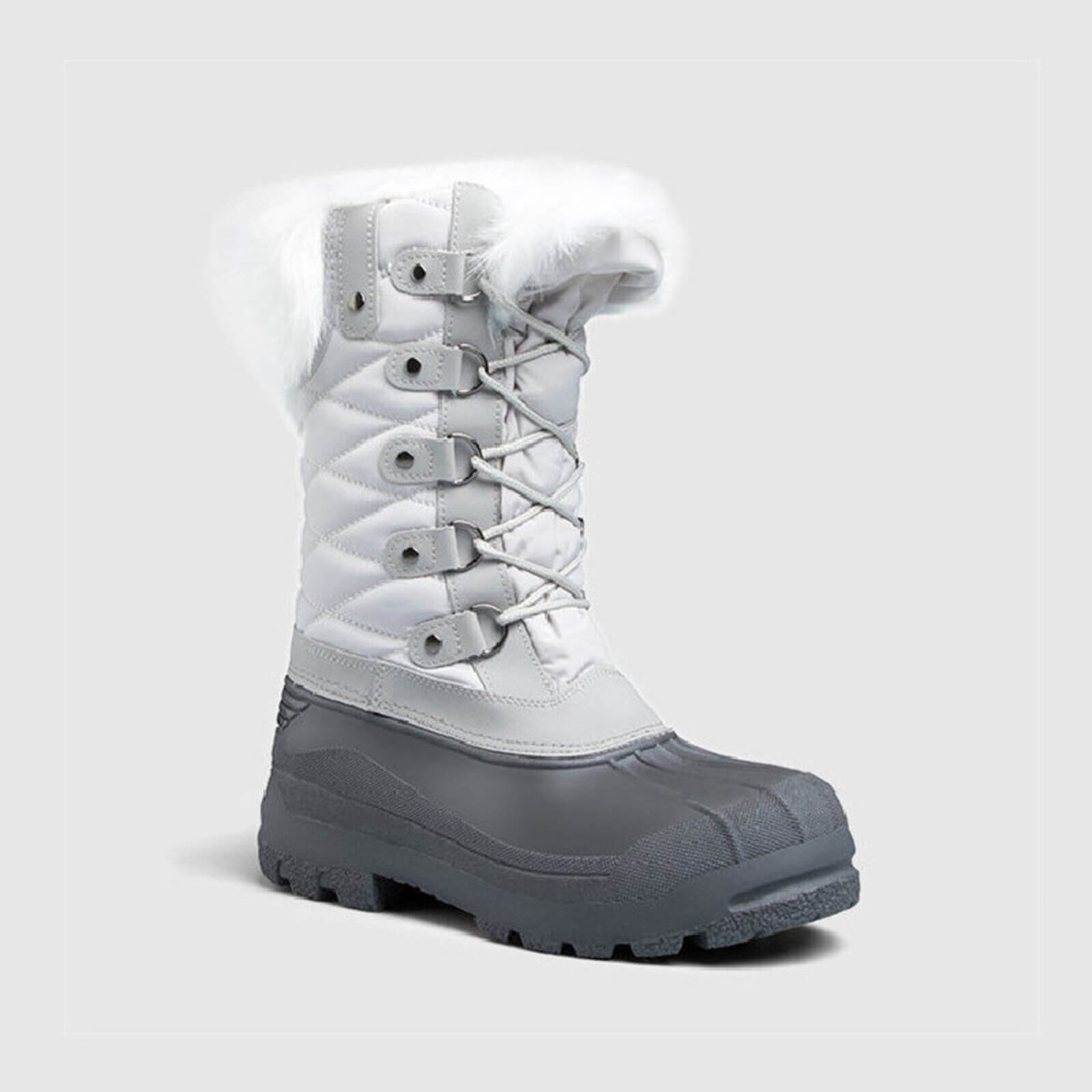 Fur Lined Waterproof Snow Boots