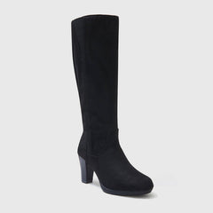 Botas hasta la rodilla con cremallera lateral
