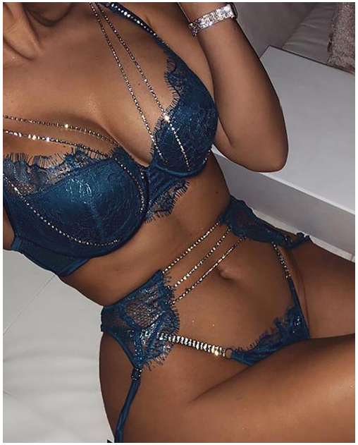 Hit Me Over and Over Strap Bra Sets