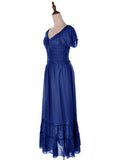 Renaissance Boho Lace Maxi Dress
