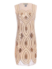 Great Gatsby Art Deco Sleeveless Dress