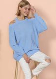 Halter Neck Knitted Semi Backless Pullover