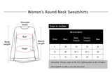 Long Sleeve Round Neck Casual T Shirts Blouses Sweatshirts Tunic Tops with Pocket