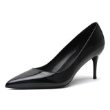 Patent Leather High Heel Shoes