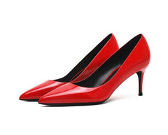 Lackleder High Heels