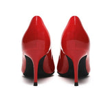 Patent Leather High Heel Shoes