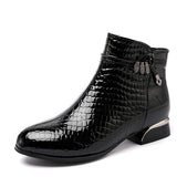 Ankle Boots Genuine Leather